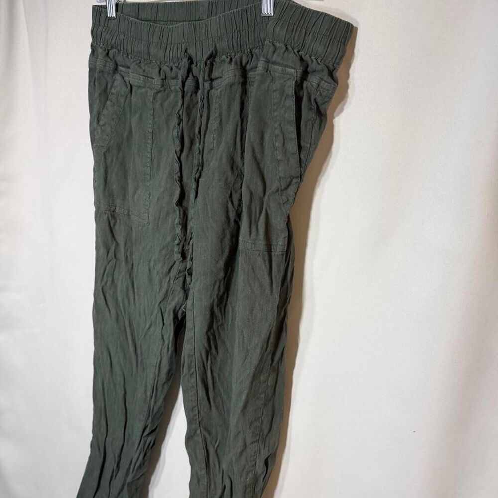 Kut-from-the-kloth Women's Green and Khaki Trousers - Picture 2 of 4